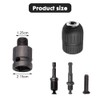 yotutun Drill Chuck Adapter, Keyless Drill Chuck with SDS Socket,