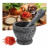 Mortero Molcajete Triturador Machacador Especias Mascarillas