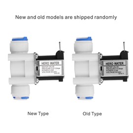 Inlet Water Solenoid Valve 24V N/C Pure Water Machine Water Filter 3/8 Quick Coupling Valve Mechanical Accessories