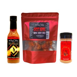 Ultimate Ghost Pepper Hot Sauce Gift Set Hot Spice Gift Pack Wicked Tickle
