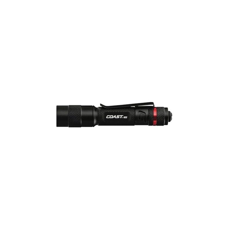 Coast 3004860 G22 100 Lumens Black LED Flashlight44; AAA Battery