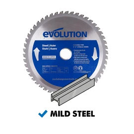 Evolution Power Tools 8-1/4BLADEST 8-1/4-Inch Steel Cutting Blade with 1-Inch Arbor