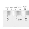 sourcing map 2500 Pieces 1 mm Carbon Steel Bearing Balls