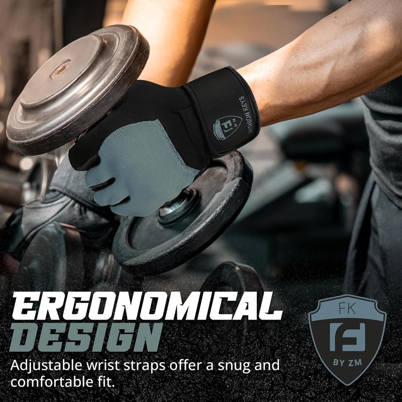 FK by ZM Gym Workout Gloves for Men & Women