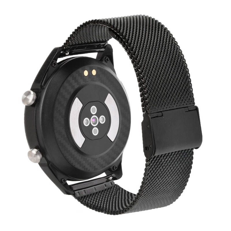 1.54-inch Full screen Waterproof Bluetooth Smart Sports Touch Smartwatch(Black Steel