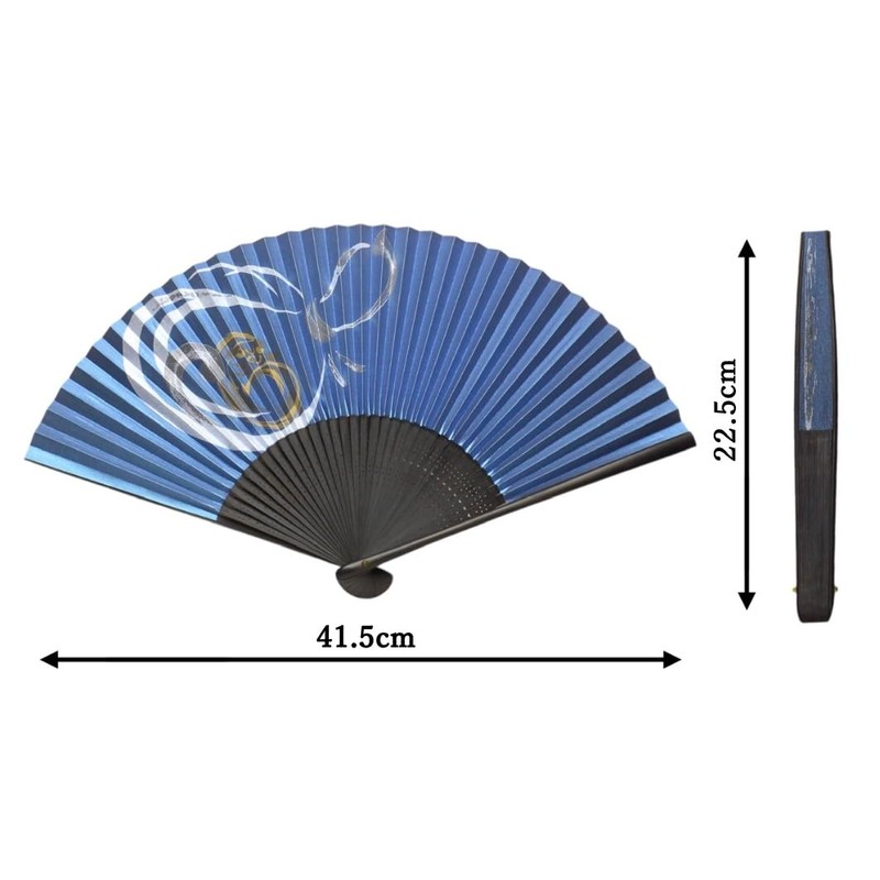 Daruma Ni Hyoutan Kyo Fan, Men's, Men's, Kyoto, Made in