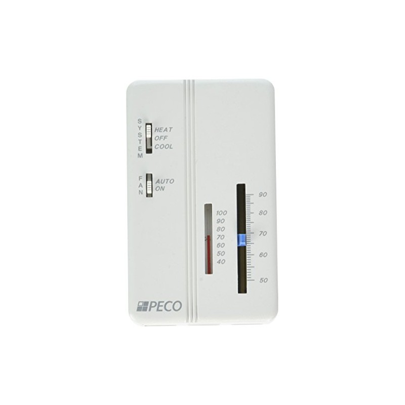 Peco SP155-009 Trane Compatible Zone Sensor, White