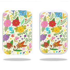 MightySkins Skin Compatible with HP Sprocket wrap Cover Sticker Skins Flower Garden