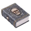 Nemesis Now Grimoire Treasure Box 11cm, Resin, Grey, Skull Book