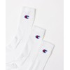 Champion Full Length Socks, 3 Pairs - whites