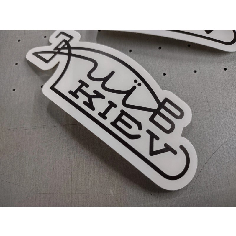 Kiev Camera - Decal Stickers, (2 PACK) Vinyl 4" Wide
