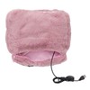 Electric Heated Foot Warmer Pink 5V USB Rechargeable Thickened Foot