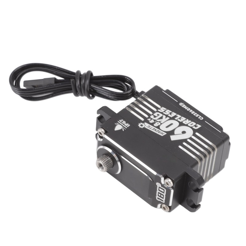 FLASH HOBBY RC Gear Servo 60KG Coreless Motor Super Torque