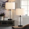 Kyrid 23.5'' Glass Table Lamp Set of 2 for Living