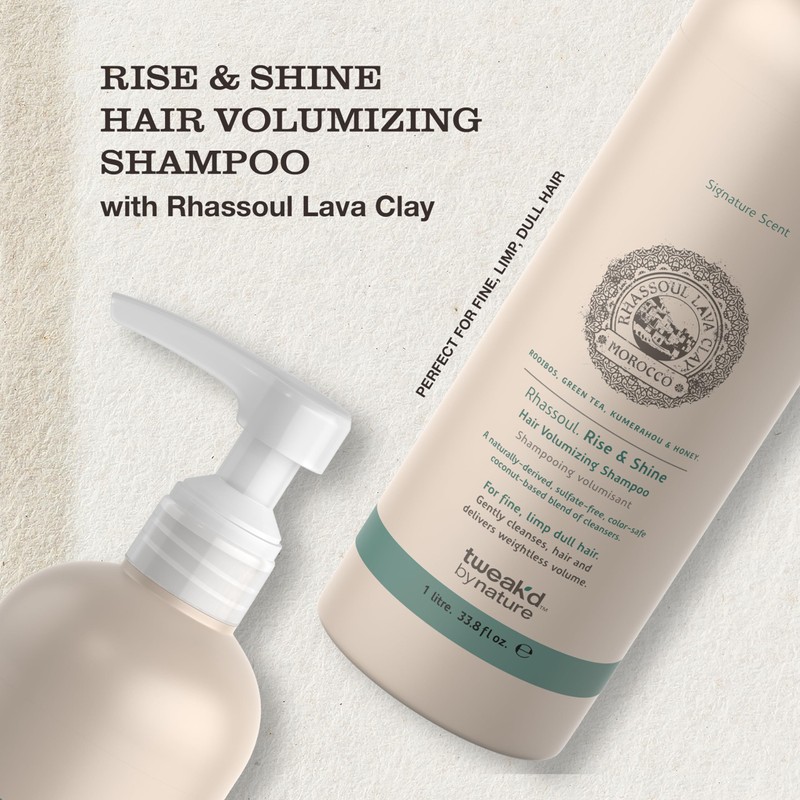 Tweakd by Nature Rise & Shine Hair Volumizing Shampoo, 33.8