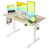 Cubiker 48 x 24 Inch Standing Desk, Stand up Height