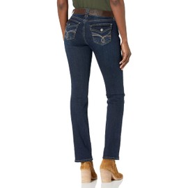 WallFlower Women's Legendary Slim Bootcut Mid-Rise Belted Insta Stretch Juniors Jeans (Standard and Plus), Evan, 13