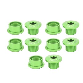 Chainring Bolts, Crank arm Fixing Screw and(Green Short