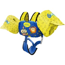 Chriffer Kids Swim Vest Life Jacket for 22-66 Pounds Boys and Girls, Toddler Floaties with Shoulder Harness Arm Wings for 2 3 4 5 6 7 Years Old Baby