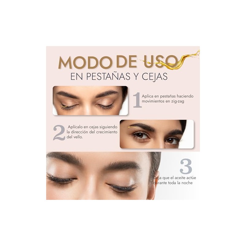 Aceite De Ricino Castor Oil Orgánico uso Pestañas Cejas Y