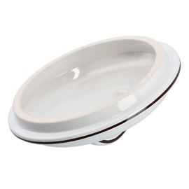 Zeller Potatoes 19364 Storage Container 2900 ml Ceramic White Approx. Diameter 17.5 x 24.5 cm