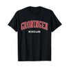 Groningen Netherlands College University Style T-Shirt
