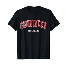 Groningen Netherlands College University Style T-Shirt