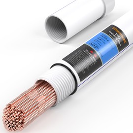 SONNLER Mild Steel TIG Welding Rod ER70S-6 Welding Filler Rod 3/32" x 16" 5LB, Low Splatter Corrosion Resistance, TIG welding accessories