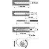Sanitop-Wingenroth 22505 2 Quality Fixing kit for washbasins, M10 x