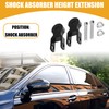 Partuto 2 Pcs 5cm Universal Shock Absorber Height Extension -