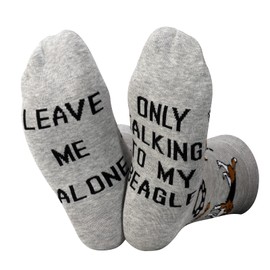 TSOTMO Beagle Dog Pet Lover Socks Leave Me Alone Only Talking To My Beagle Today Socks Gift for Dog Lover (C.Beagle)