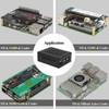 Geekworm Raspberry Pi 5 Case (P579) | Support PCIe M.2
