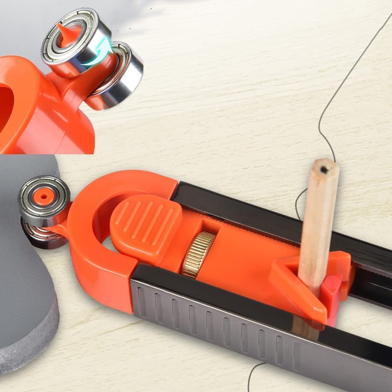 Contour Gauge Scribe Tool,Baowox Precise Profile Gauge Tool with Lock