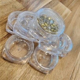 여행용 투명 미니 소분용기 샘플통 WF32FA7 Travel-sized Transparent Mini Sample Container WF32FA7