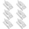 6 Pack Window Sash Locks,Window Latch Cam Action White Window
