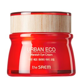 [the SAEM] Urban Eco Waratah Eye Cream 30ml - Waratah Extract and Ceramide Capsule Strenghtens Skin Immunity, Rice Bran Wax and Hyaluronic Acid Provide Dense & Moisture Locking Protection