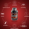 IronMaxx Hellfire - 150 Tricaps, with extracts of willow bark,