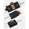 GSG SINCE 1998 Men's Wallet RFID Blocking Leather Wallet for
