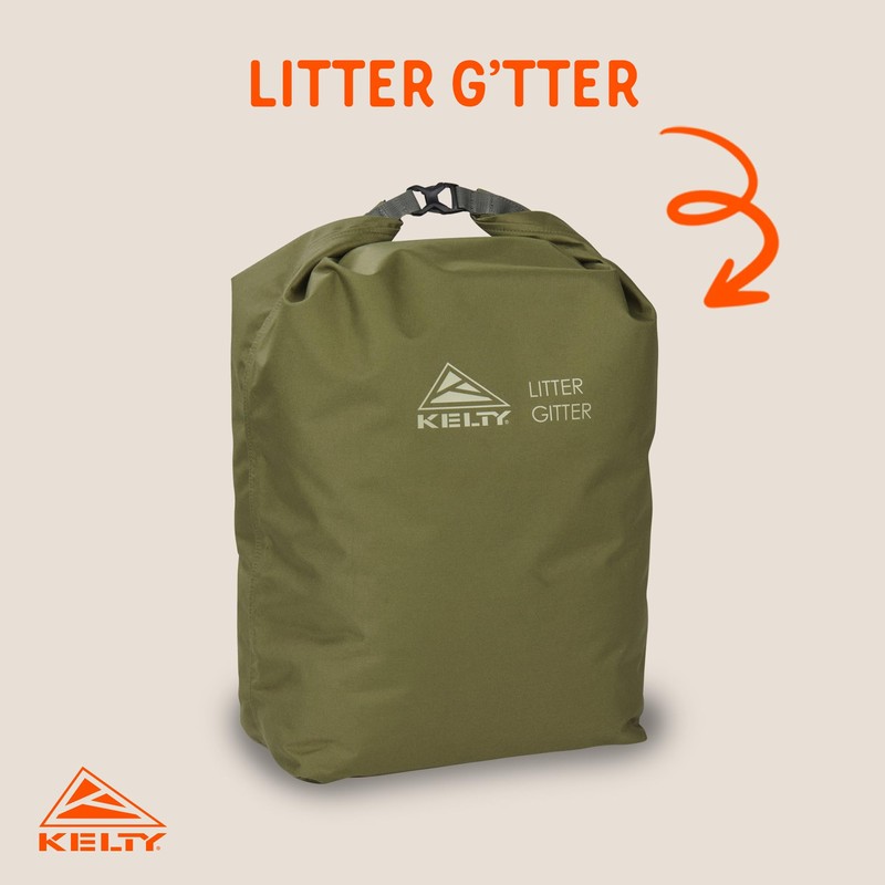 Kelty Litter G’tter Reusable Heavy Duty Garbage Bag and Carry