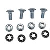 BBMTA Replace Gas Tank Skid Plate Bolts Fits Jeep CJ5