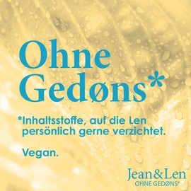 Jean & Len AprÃ¨s Sun Aloe Vera Gel, UnterstÃ¼tzende Pflege bei Sonnenbrand, beruhigt & kÃ¼hlt die Haut, spendet Feuchtigkeit, ohne Silikone, Parabene, Nanopartikel & Emulgatoren, vegan, 100 ml