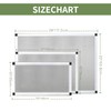 Expandable Window Screen Adjustable 304 Stainless Steel mesh Window Screen