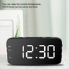 LED Digital Alarm Clock Portable Desk Clock with Snooze for