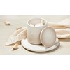 Le Creuset Stoneware Garlic Keeper, 14 oz., Meringue