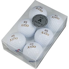 LITE B-55 Golf Balls Lost Balls A Pack of 6