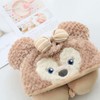 Hooded U Shaped Pillow Cute Cartoon Travel PP Cotton U