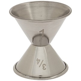 American Metalcraft J206 Jiggers, 2.125" Length x 2.125" Width, Silver