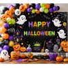 Happy Halloween Backdrop 7x5ft Spooky Ghost Kids Party Photo Banner