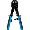 Jonard Tools UC-4511 RJ45 & RJ11/12 Modular Pass-Through Crimper with