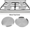 GOTOTOP Stove Covers, 4pcs Stainless Steel Kitchen Stove Top Covers